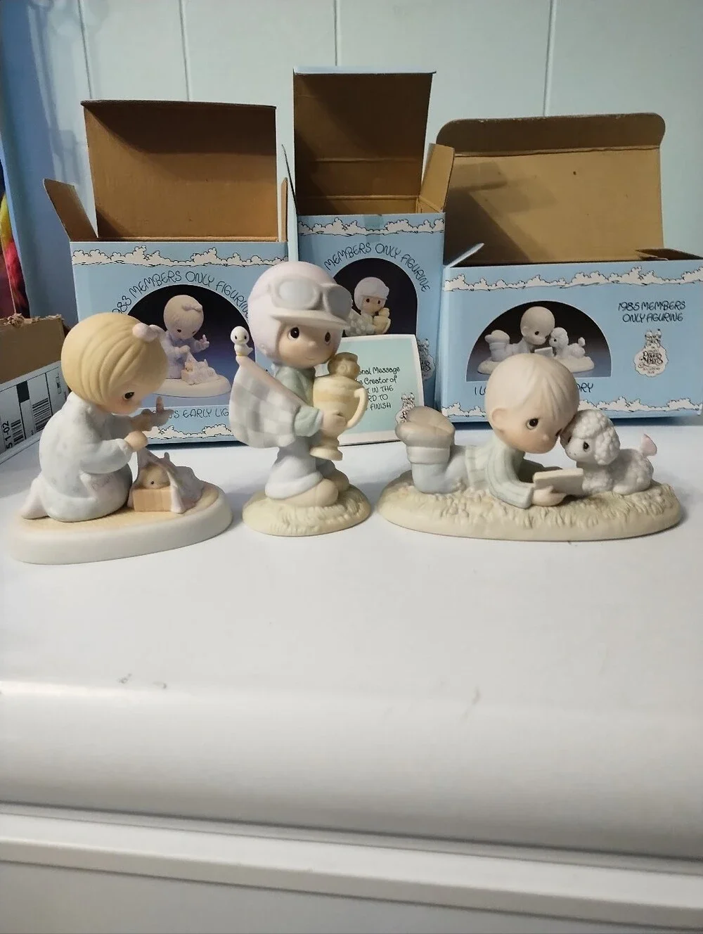 Precious Moments Figurines- #PM 831 & PM 842 & PM 952